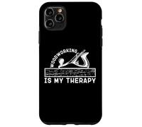 Divertido carpintero, carpintero, carpintería, es mi terapia Carcasa para iPhone 11 Pro Max