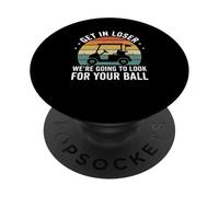 Divertido Carrito de Golf Entrar en el Humor de Golf Perdedor PopSockets PopGrip Adhesivo