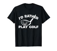 Divertido Carro de Golf de Nueve Hoyos Jugador de Golf Camiseta gráfica económica