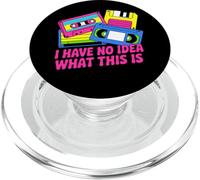 Divertido Casete Retro Vintage 80s Nostalgia PopSockets PopGrip para MagSafe