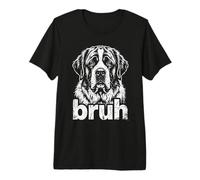 Divertido Cepillo para Perros San Bernardo, Amante de Las Mascotas Camiseta Premium