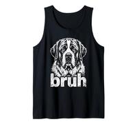 Divertido Cepillo para Perros San Bernardo, Amante de Las Mascotas Camiseta sin Mangas