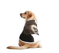Divertido chaleco de perro con estampado de burro, suave y transpirable, ropa sin mangas, ropa de moda para razas medianas y grandes
