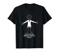 Divertido Chico de investigación clínica para Hombres, Science Camiseta gráfica económica, Hombre, Negro, XL
