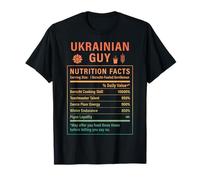 Divertido Chico ucraniano Orgulloso Hombres con raíces ucranianas Camiseta