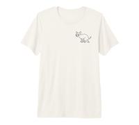 Divertido Chihuahua Haciendo Negocios - Lindo Regalo de dueño de Perro de Dibujos Animados Camiseta Premium