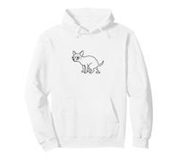 Divertido Chihuahua Haciendo Negocios - Lindo Regalo de dueño de Perro de Dibujos Animados Sudadera con Capucha