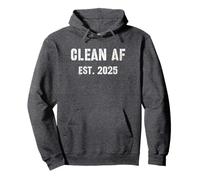 Divertido Clean AF EST 2025 Clean Women NA Mode On Vibes Sudadera con Capucha