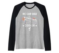 Divertido Coche RC para papá como un Padre Normal, Pero Mejor el Día del Padre Camiseta Manga Raglan
