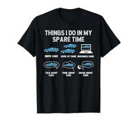Divertido coleccionista de coches entusiasta cosas que hago en mi tiempo libre Camiseta