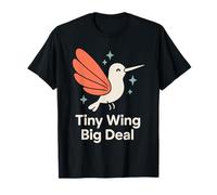 Divertido Colibrí Meme Pájaro Pequeño Gran Energía Néctar Naturaleza Camiseta