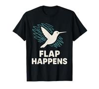 Divertido Colibrí Meme Pájaro Pequeño Gran Energía Néctar Naturaleza Camiseta
