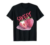 Divertido color rojo de fresa para los amantes de la fresa, el mejor regalo Camiseta