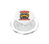 Divertido Conductor de autobús Escolar Coordinador Profesional de Caos PopSockets PopGrip para MagSafe