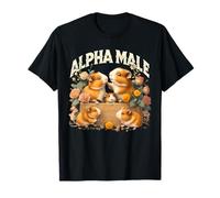 Divertido Conejillo De Indias Alfa Male Alpha Guinea Meme Camiseta