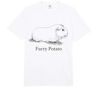 Divertido Conejillo de Indias Peludo Patata Mal Nombre Animal Broma estúpida Comfort Colors Adult Heavyweight T-Shirt