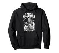 Divertido Conejo de Pascua Grim Reaper con el Que Echo de Menos Halloween Gothic Sudadera con Capucha