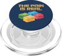 Divertido Constructor de Ladrillos de Bloques dolorosos es un Verdadero Regalo PopSockets PopGrip para MagSafe