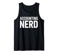 Divertido Contabilidad Nerd Humor Decir Finanzas Broma Mujeres Hombres Camiseta sin Mangas