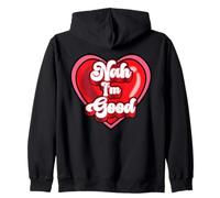 Divertido corazón Anti San Valentín No, Soy un Buen Regalo Sudadera con Capucha