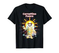 Divertido Cornettino Fuaco Escape Tsunami Brainrot para niños Camiseta