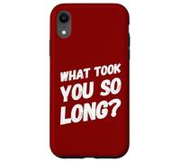 Divertido Corredor de maratón, Correr, Fitness, Ejercicio, Humor Carcasa para iPhone XR