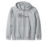 Divertido Cortar el césped Vine Corté Me olvidé de regar. Sudadera con Capucha