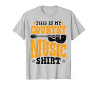 Divertido Country Music Graphic Mujeres y Hombres Fans de la música country Camiseta