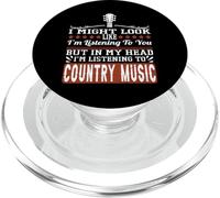 Divertido Country Música Amante Western Country Música PopSockets PopGrip para MagSafe