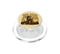 Divertido Cowboy Frog Rodeo Western Country Humor PopSockets PopGrip para MagSafe