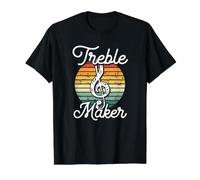 Divertido Creador de Agudos Compositor Músico Compositor Trouble Juego de Palabras Camiseta gráfica económica, Hombre, Negro, S