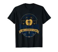 Divertido Cristiano Jesús Maestro Enseñanza Camiseta gráfica económica