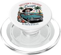 Divertido crucero mexicano Calavera Coastal Drive Sugar Skull PopSockets PopGrip para MagSafe