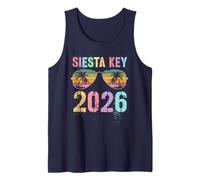 Divertido Crucero Siesta Key 2026 Vacay Vacation Vacation Matching Sisters Camiseta sin Mangas