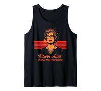 Divertido Crypto Tía Sats Bold Satoshi Vibe Sat Familia Bitcoin Camiseta sin Mangas