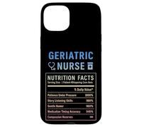 Divertido Cuidado de Ancianos de enfermería geriátrica Carcasa para iPhone 15 Plus
