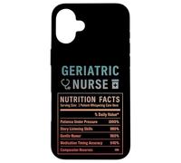 Divertido Cuidado de Ancianos de enfermería geriátrica Carcasa para iPhone 16 Plus