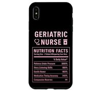 Divertido Cuidado de Ancianos de enfermería geriátrica Carcasa para iPhone XS MAX