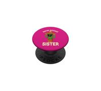Divertido cumpleaños de Hermanas Cinco de Mayo Nacho Average Sisters PopSockets PopGrip Adhesivo
