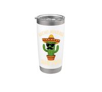 Divertido cumpleaños de hermanas Cinco de Mayo Nacho Average Sisters Vaso térmico de acero inoxidable de doble pared
