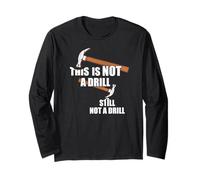 Divertido Decir Que Esto no es una Herramienta de Bricolaje Manga Larga