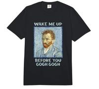 Divertido: Despiértame Antes de Que te vayas, Van Gogh, el Genio desordenado Maestro Comfort Colors Adult Heavyweight T-Shirt
