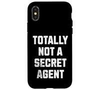 Divertido detective privado, inspector de espionaje y agentes secretos Carcasa para iPhone X/XS