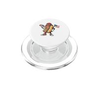 Divertido Día de la Independencia del 4 de Julio Mal día para ser un Perro Caliente PopSockets PopGrip para MagSafe