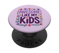 Divertido DÍA DE LA Madre Impresionante como MIS Hijos PopSockets PopGrip Adhesivo