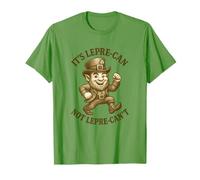 Divertido Día de San Patricio Leprechaun Juego de Palabras Humor Camiseta
