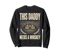 Divertido Día del Padre BBQ Verano Este papá Necesita un whi Sudadera