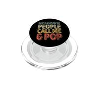 Divertido Día del Padre Mi Gente Favorita me Llama G-Pop PopSockets PopGrip para MagSafe