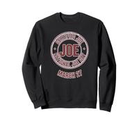 Divertido DÍA Nacional DE Joe 27 DE Marzo Sudadera
