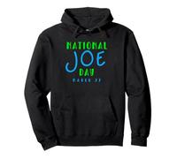 Divertido DÍA Nacional DE Joe 27 DE Marzo Sudadera con Capucha